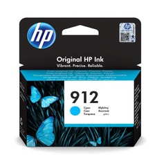 Originální inkoust HP 912 (3YL77AE), azurový