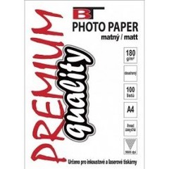 Matný fotopapír A4/180g (100 listů v balení)