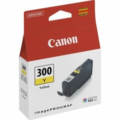 Originální inkoust Canon PFI-300Y, (4196C001), žlutý