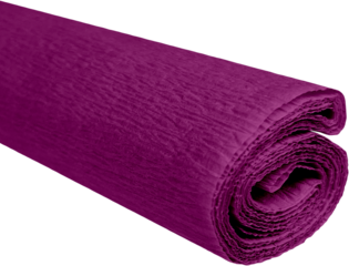 Krepový papír tmavě růžový 50 cm x 200 cm 28g/m2