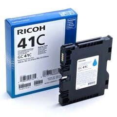 Originální inkoust Ricoh GC-41HC, 405762, azurový