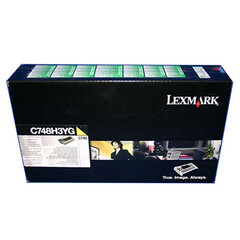 Originální toner Lexmark X748H3YG, žlutý
