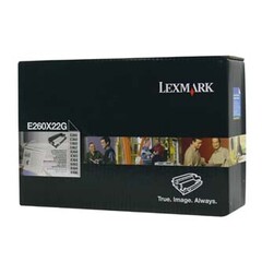 Originální válec Lexmark E260X22G, černý