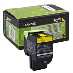 Originální toner Lexmark 70C20Y0, žlutý