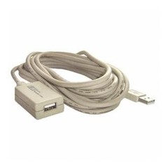 USB kabel (2.0), A-A, M/F, 5m, aktivní prodloužení