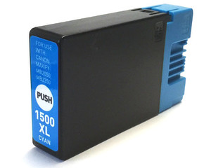 Kompatibilní inkoust s Canon PGI-1500XL C, azurový