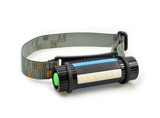 Solight LED ruční a čelová svítilna 2v1, 90 + 140lm, 3x AAA, WL105