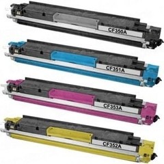 Kompatibilní tonery s HP CF350A, CF351A, CF352A, CF353A - CMYK