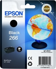 Originální inkoust EPSON 266, C13T26614010, černý