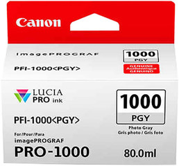 Originální inkoust Canon PFI-1000 PGY, 0553C001