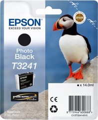 Originální inkoust Epson T3241 (C13T32414010), foto černý