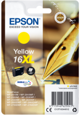 Originální inkoust Epson 16XL (C13T16344012), žlutý