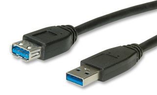 Roline 11.02.8978 USB 3.0 kabel prodlužovací, 1,8m, černý