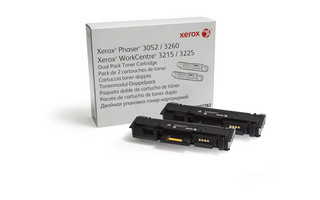 Originální toner Xerox 106R02782, černý, dvoubalení
