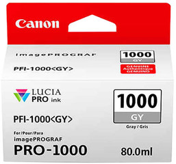 Originální inkoust Canon PFI-1000 GY (0552C001), šedý