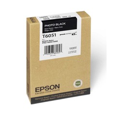 Originální inkoust Epson T6051 (C13T605100), foto černý