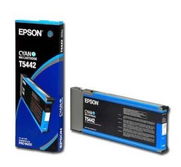 Originální inkoust Epson T5442, C13T544200, azurový