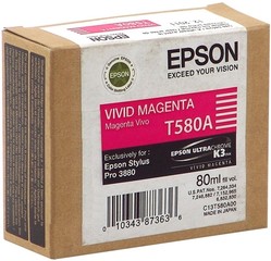 Originální inkoust Epson T580A (C13T580A00), jasně purpurový