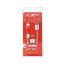 Skross USB kabel 2in1 Charge'n Sync, DC20A