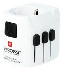 Skross cestovní adaptér SKROSS PRO Light USB, PA46