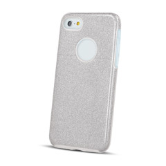 Plastové pouzdro pro iPhone 7 Plus / iPhone 8 Plus - stříbrné