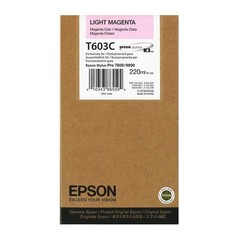 Originální inkoust Epson T603C (C13T603C00), světle purpurový
