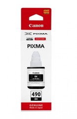 Originální inkoust Canon GI-490BK (0663C001), černý, 135 ml.