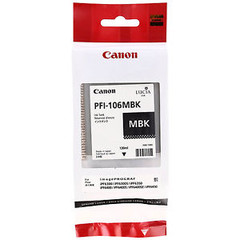 Originální inkoust Canon PFI-106MBK (6620B001), matně černý