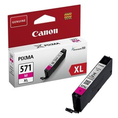 Originální inkoust Canon CLI-571MXL (0333C001), purpurový, 11 ml.