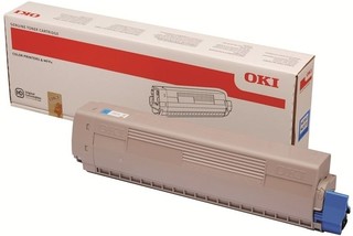 Originální toner OKI 45862816 azurový