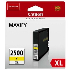Originální inkoust Canon PGI-2500YXL (9267B001), žlutý, 19,3 ml.