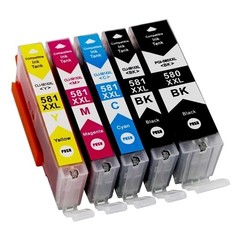 Kompatibilní inkousty s Canon PGI-580BK XXL + CLI-581XXL BK/C/M/Y, Multipack