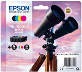 Originální inkoust Epson 502 (C13T02V64010), multipack