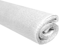 Krepový papír bílý 50 cm x 200 cm 28g/m2